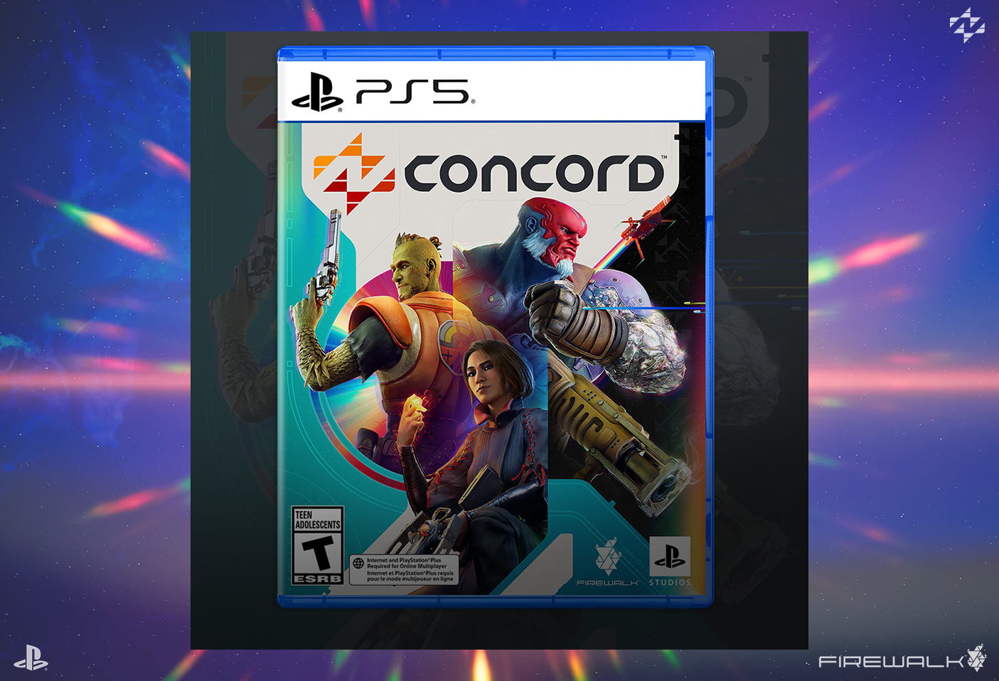 01, concord, firewalkstudios, sony, playstationstudios, vacaliebres, logo, north star, freegunners, video games, concept art, playstation, gaming